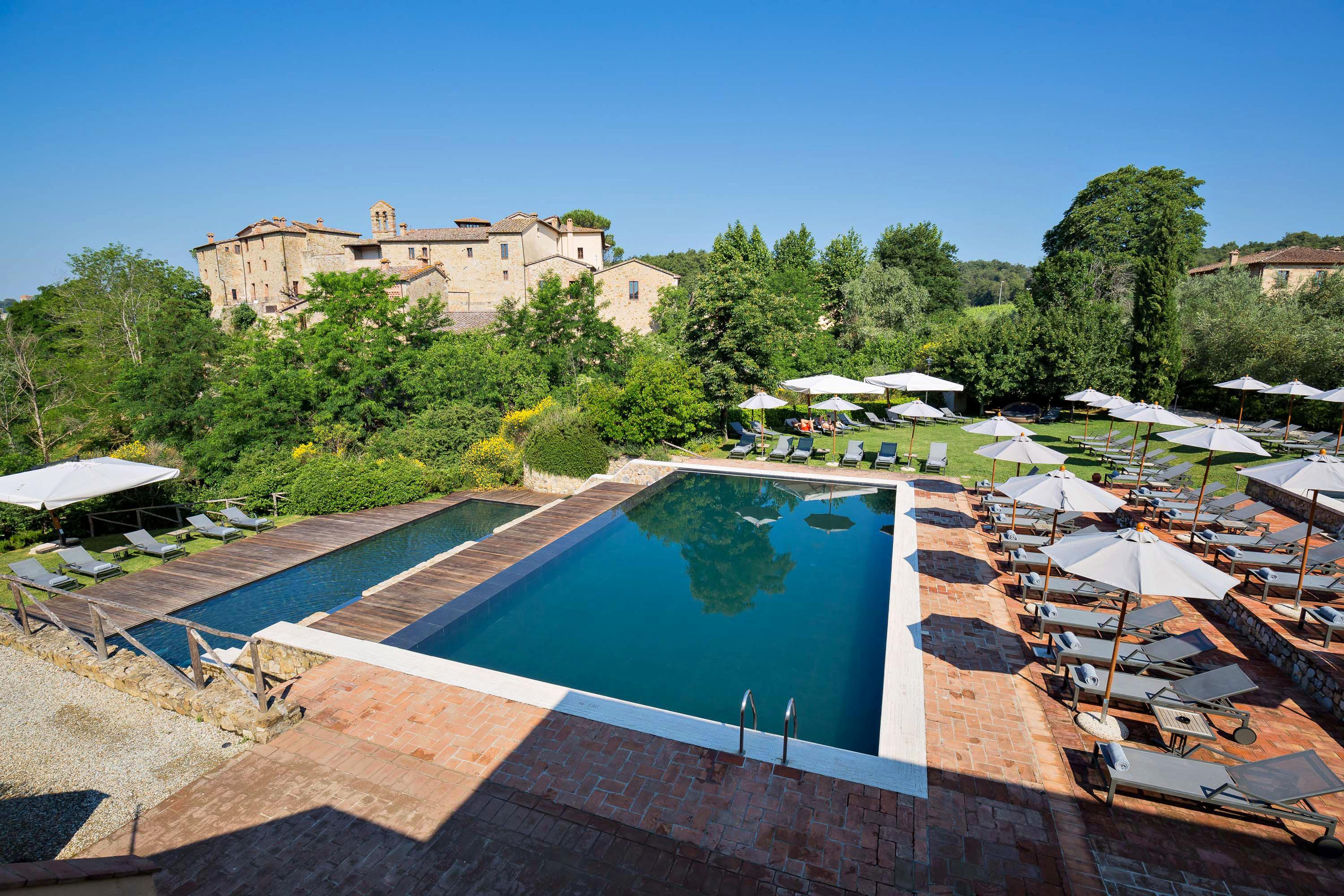 Castel Monastero - The Leading Hotels Of The World Castelnuovo Berardenga Luaran gambar