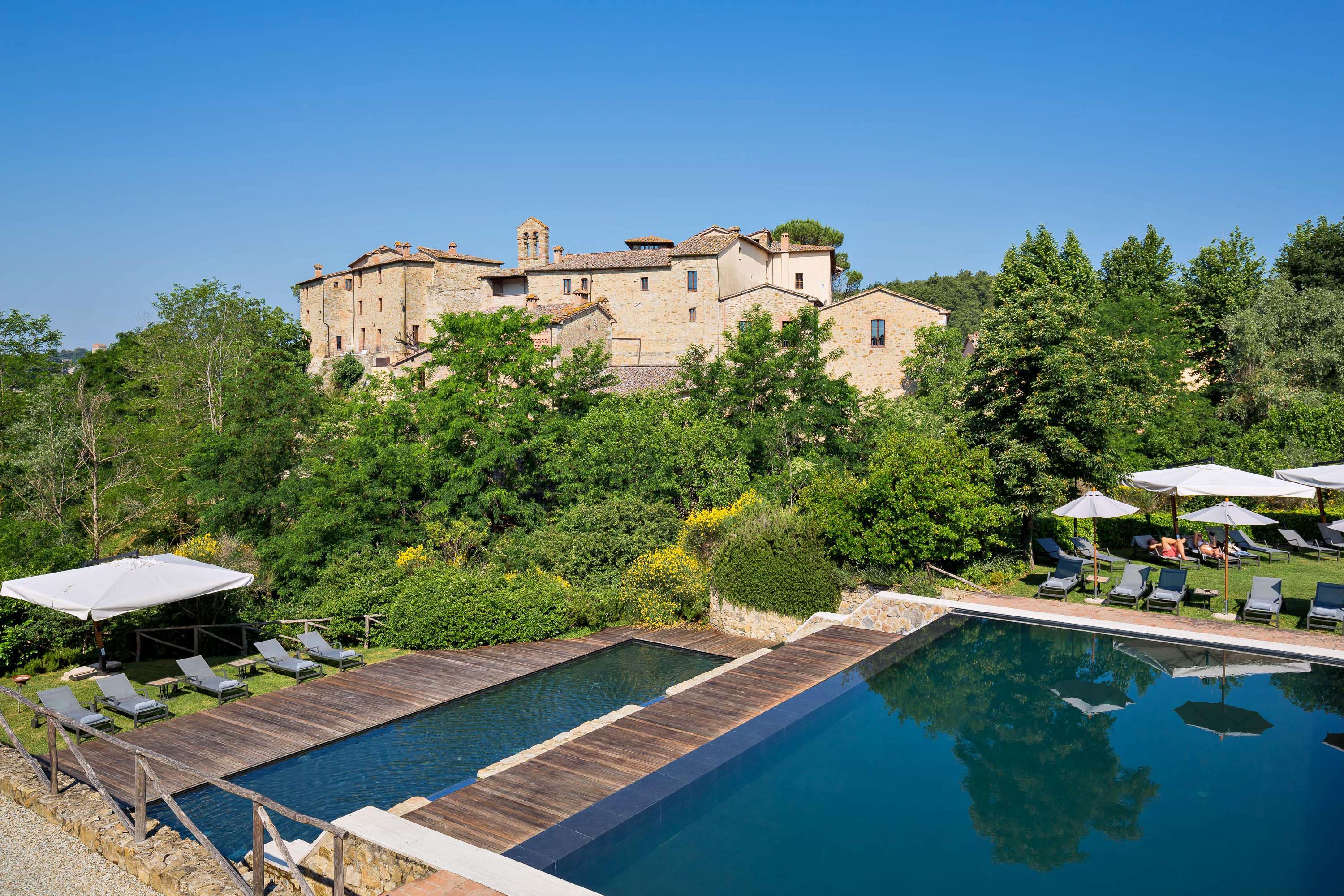 Castel Monastero - The Leading Hotels Of The World Castelnuovo Berardenga Luaran gambar