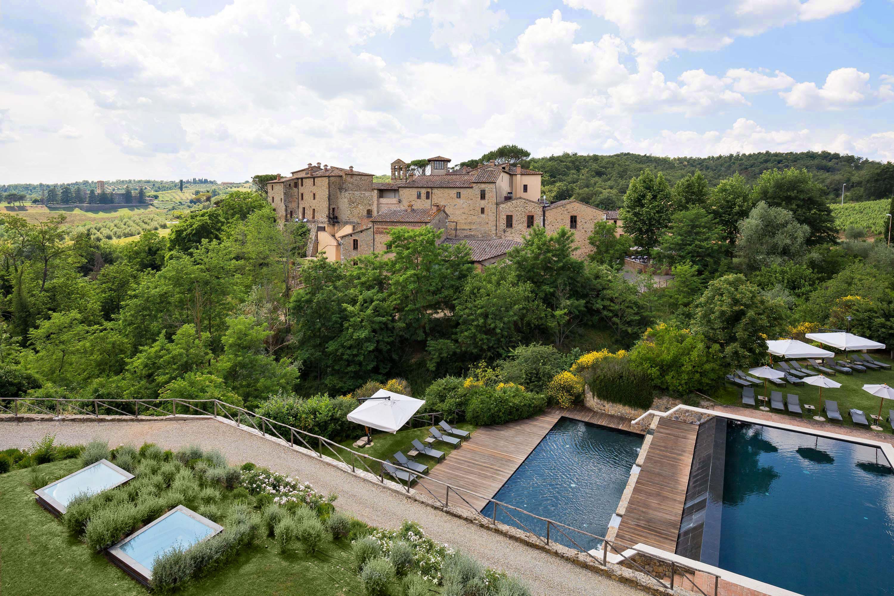 Castel Monastero - The Leading Hotels Of The World Castelnuovo Berardenga Luaran gambar