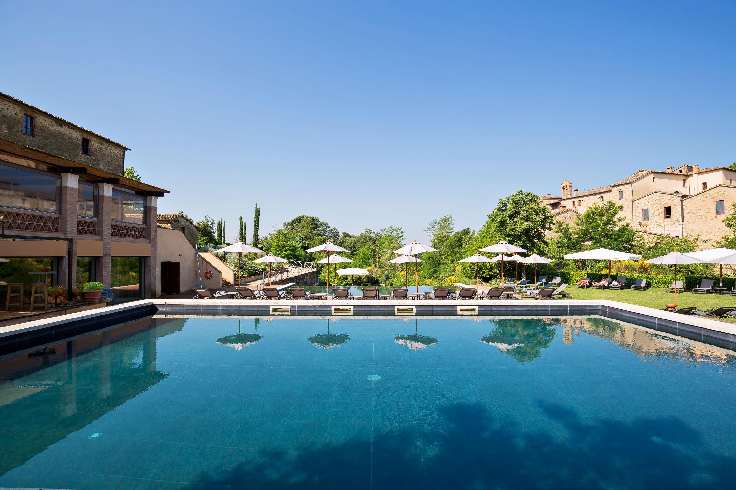 Castel Monastero - The Leading Hotels Of The World Castelnuovo Berardenga Luaran gambar