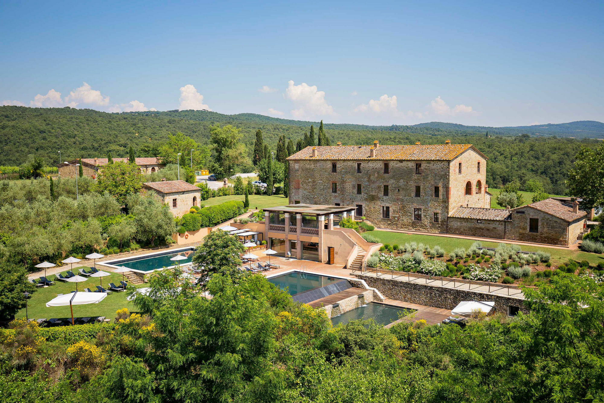 Castel Monastero - The Leading Hotels Of The World Castelnuovo Berardenga Luaran gambar